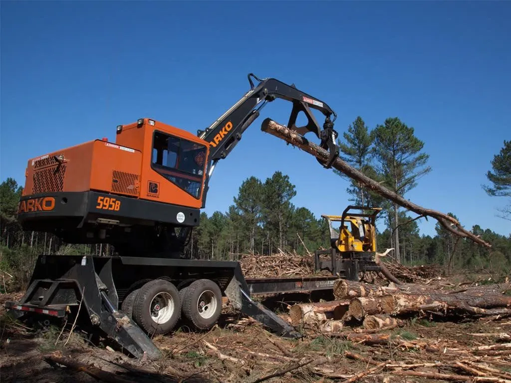 2025 Barko 595B Trailer Log Loader | 173HP Cummins Engine Power