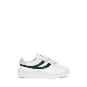 4832 KIDS STRAPS MATCH - Sneakers - Low Cut - Kid unisex - WHITE-BLUE NAVY