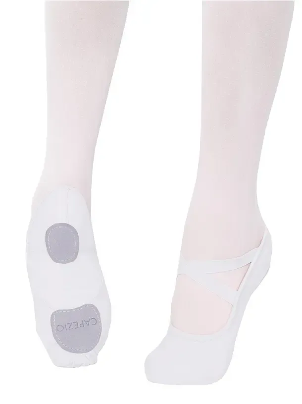 A203 - White - Women’s Hanami Split Sole Ballet Shoe - Select Size