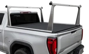 Access ADARAC Aluminum Pro Series 20  Jeep Gladiator 5ft Box Silver Truck Rack