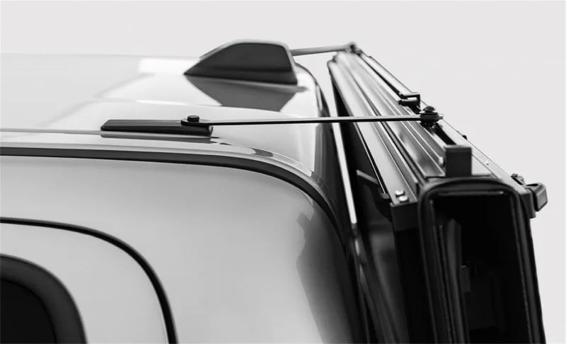 Access LOMAX Stance Hard Cover 20  Jeep Gladiator 5ft Box (w/ Hard Top/Trail Rail) Black Urethane