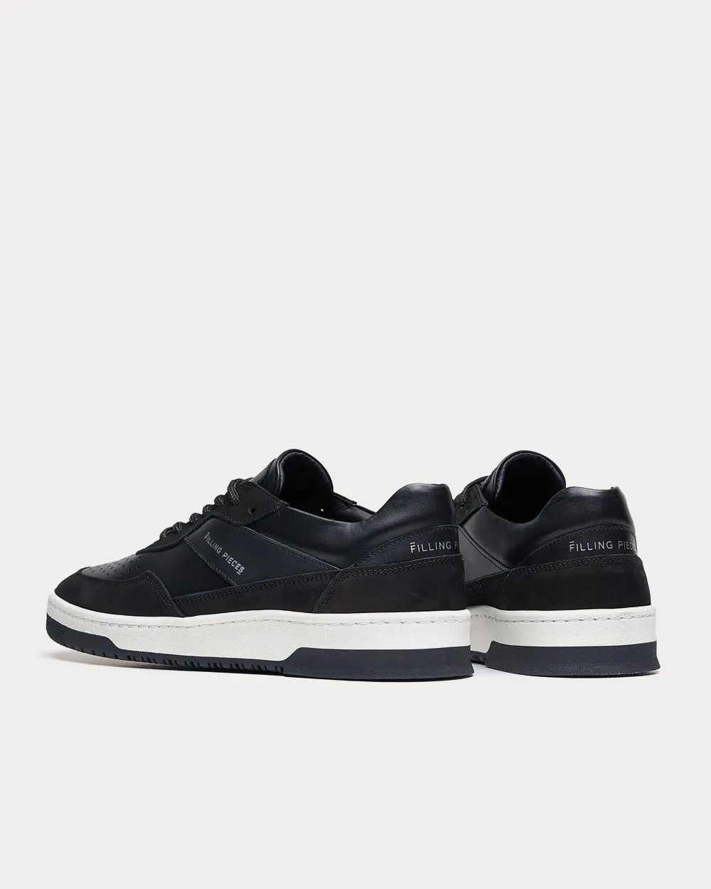 Ace Spin Black Low Top Sneakers