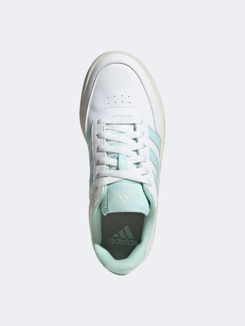Adidas Breaknet 2 Women Sportswear Shoes White/Mint/Ivory