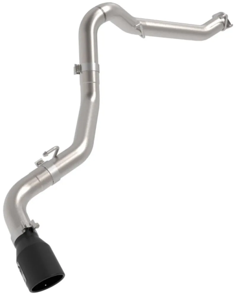 aFe 2021  Jeep Gladiator V6-3.0L (td) Vulcan Series 3in 304 SS DPF-Back Exhaust System - Black Tip