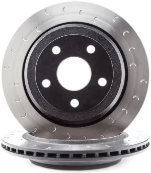 Alcon 2018  Jeep Wrangler JL Rear Left Slotted Rotor - Single