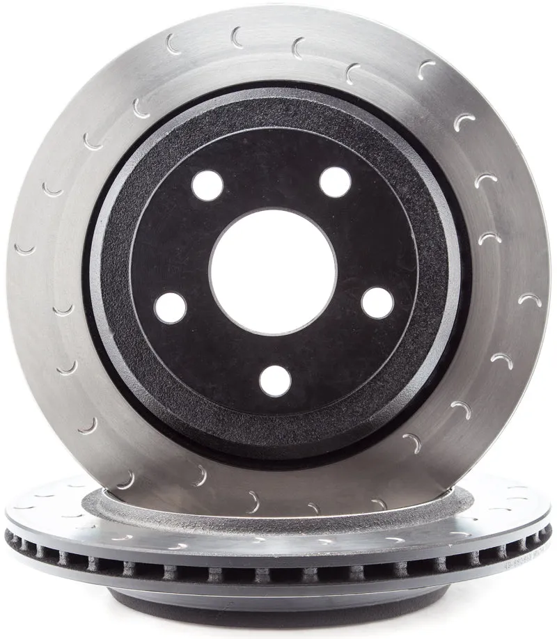 Alcon 2018  Jeep Wrangler JL Rear Left Slotted Rotor - Single