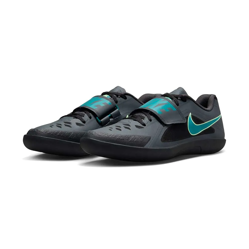 All Gender Nike Zoom Rival SD 2 Track Spike - Black/Volt/Electric Algae/Bright Spruce