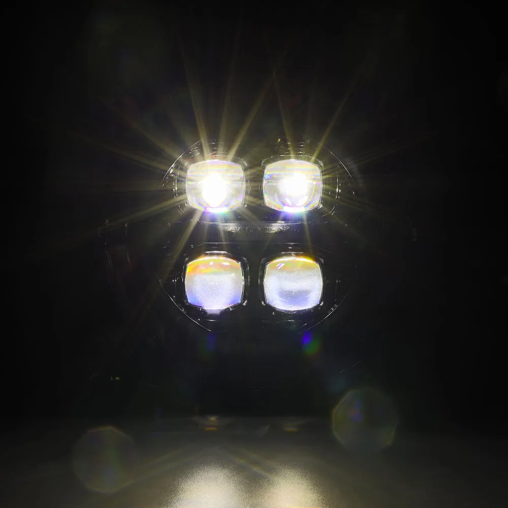 AlphaRex NOVA Series LED Projector Headlights - Jeep Wrangler/Gladiator 18-24