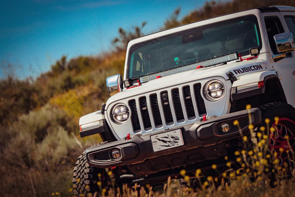 AlphaRex NOVA Series LED Projector Headlights - Jeep Wrangler/Gladiator 18-24