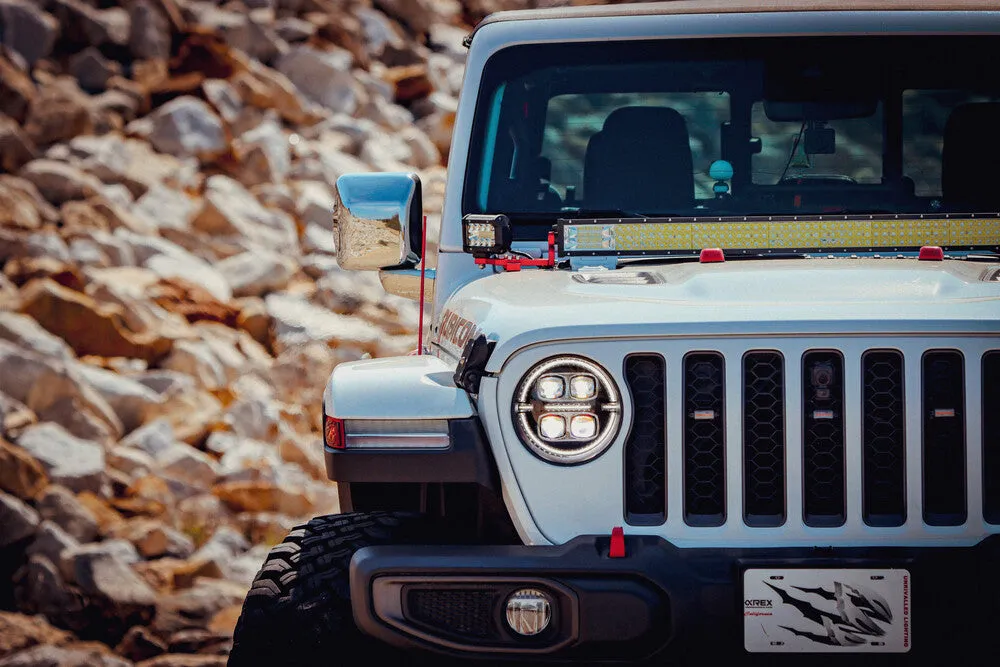 AlphaRex NOVA Series LED Projector Headlights - Jeep Wrangler/Gladiator 18-24