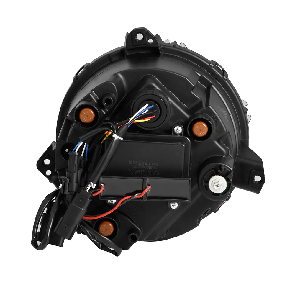 AlphaRex NOVA Series LED Projector Headlights - Jeep Wrangler/Gladiator 18-24