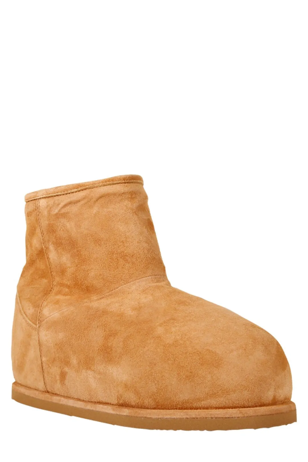 Amina Muaddi Heidi Shearling Boots