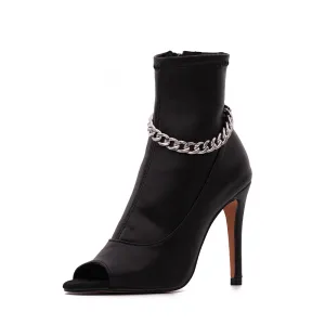 Ana - Chaînes argentées - Talons stilettos slim- Personnalisable