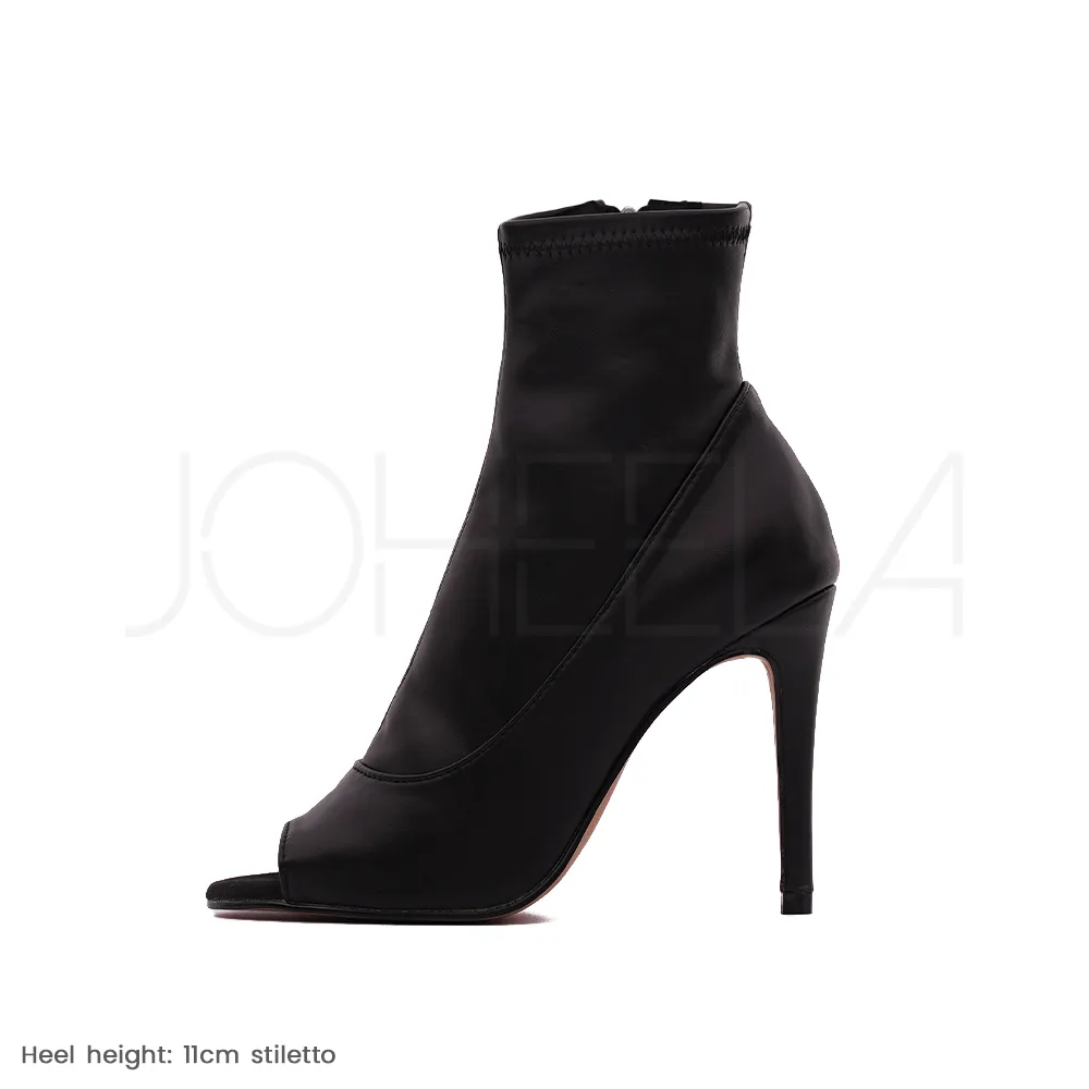 Ana - Chaînes argentées - Talons stilettos slim- Personnalisable