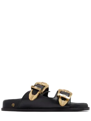 ANINE BING   10mm Waylon leather sandals 
