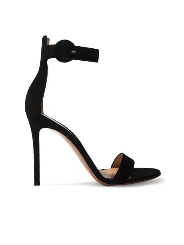 Ankle Strap Buckles Stiletto Sandal