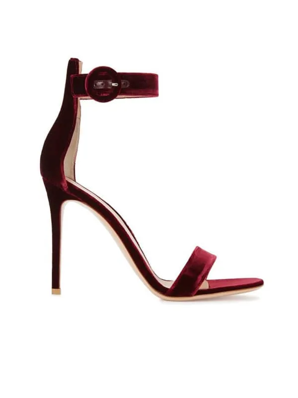 Ankle Strap Buckles Stiletto Sandal