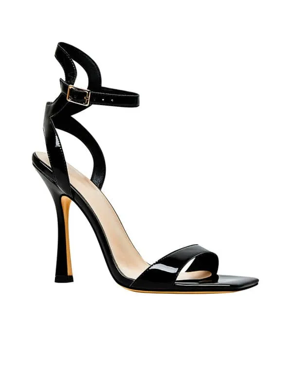 Ankle Strap Square Toe&Sandals