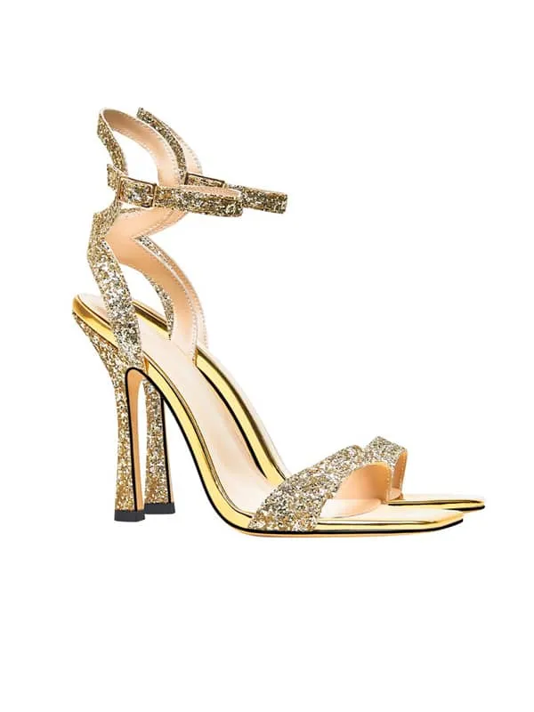 Ankle Strap Square Toe&Sandals
