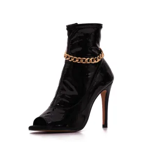 Aria - Chaînes dorées - Talons stilettos slim - Personnalisable