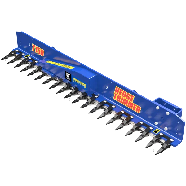 Auger Torque 3300 – 5512 LBS T150 Hedge Trimmer With Replaceable Cutting Teeth For Excavator / Skid Steer