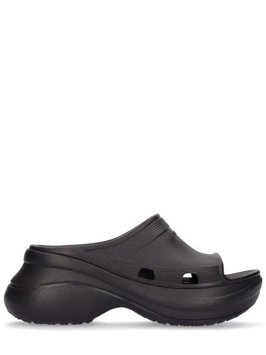 Balenciaga   Crocs rubber sandals 
