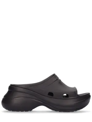 Balenciaga   Crocs rubber sandals 