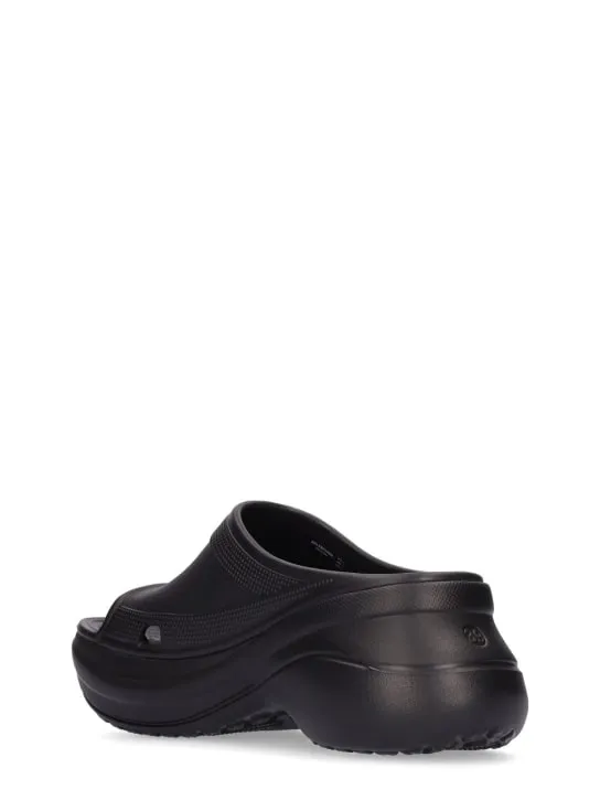 Balenciaga   Crocs rubber sandals 