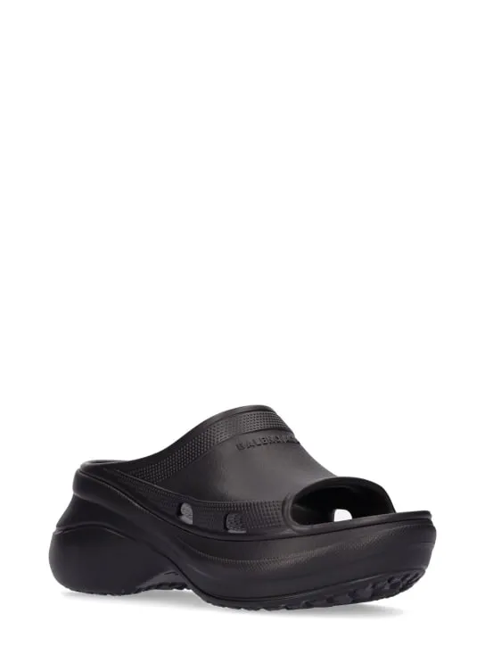 Balenciaga   Crocs rubber sandals 