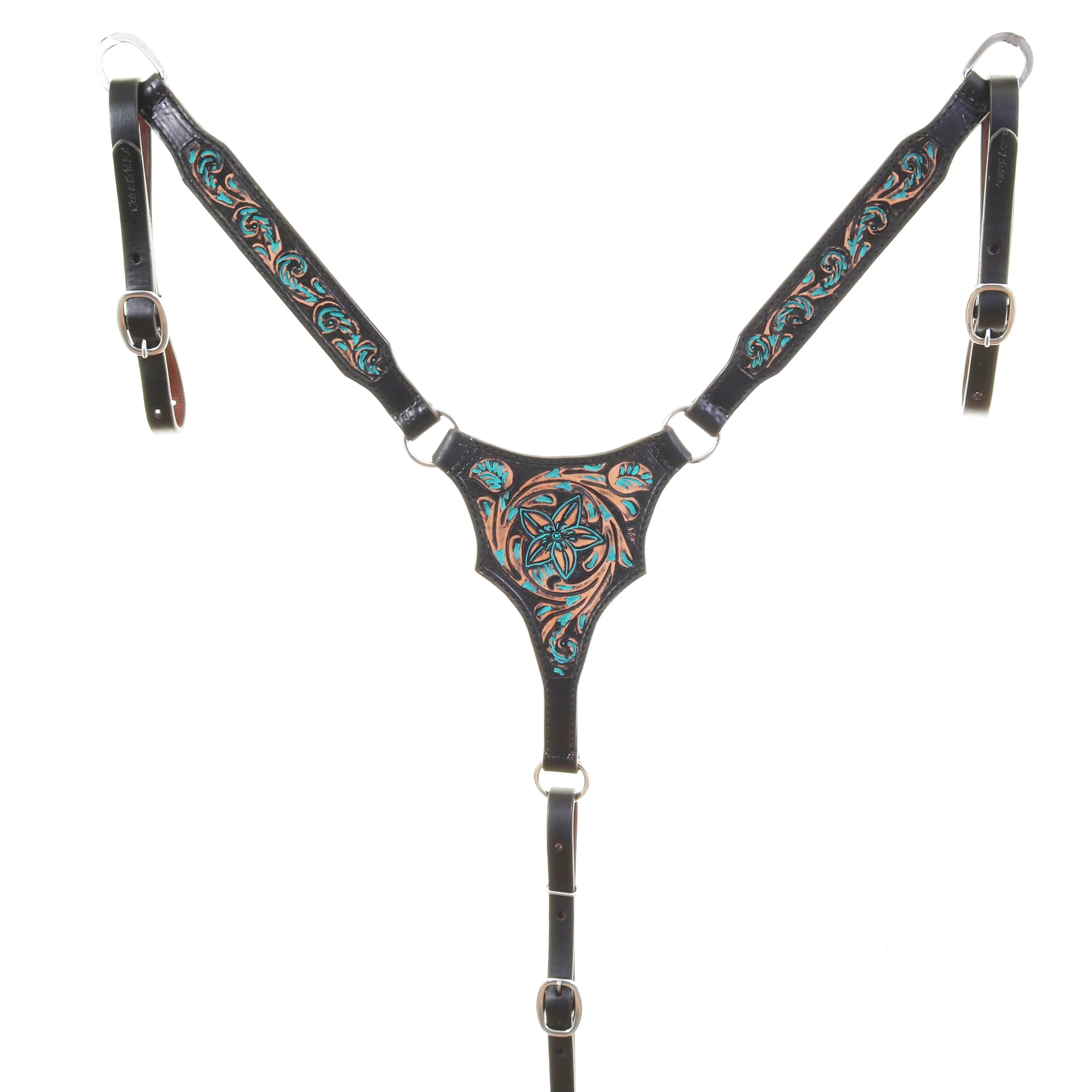 BC1140 - Pozzi Tooled Breast Collar