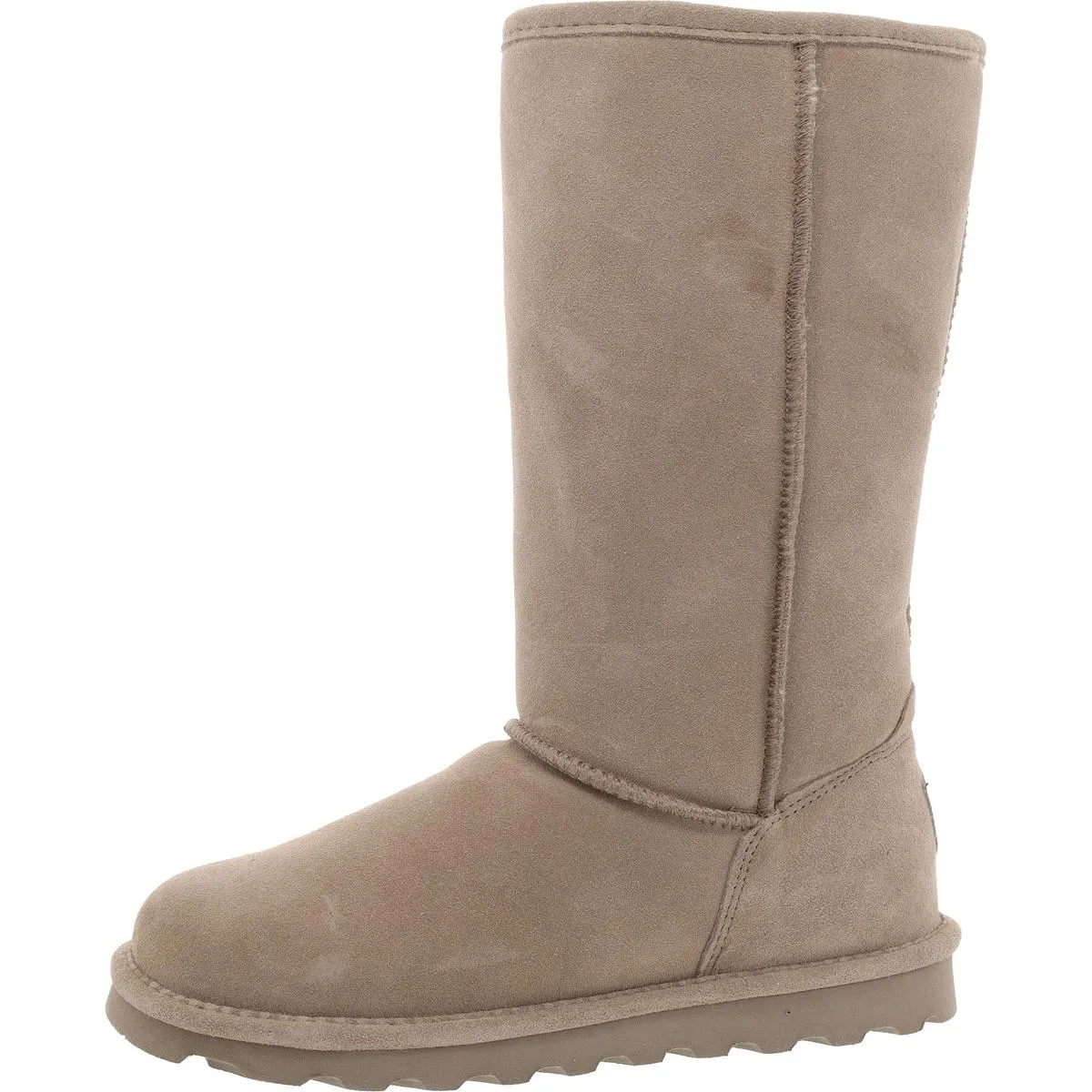 Bearpaw Womens Suede Tall Shearling Boots