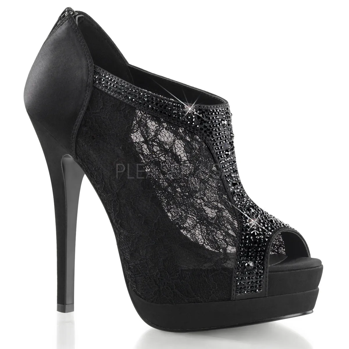 Bella Rhinestone Stiletto Heels