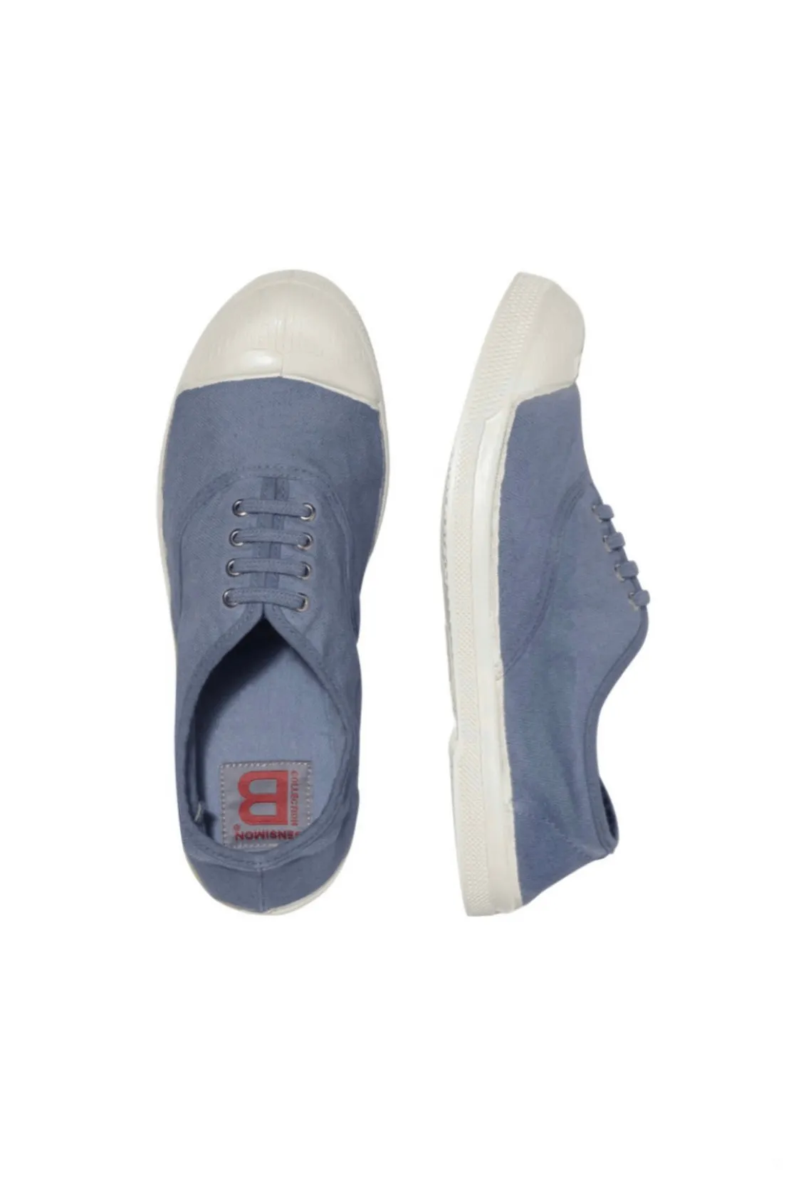 Bensimon Classic Lace Up Tennis / Denim