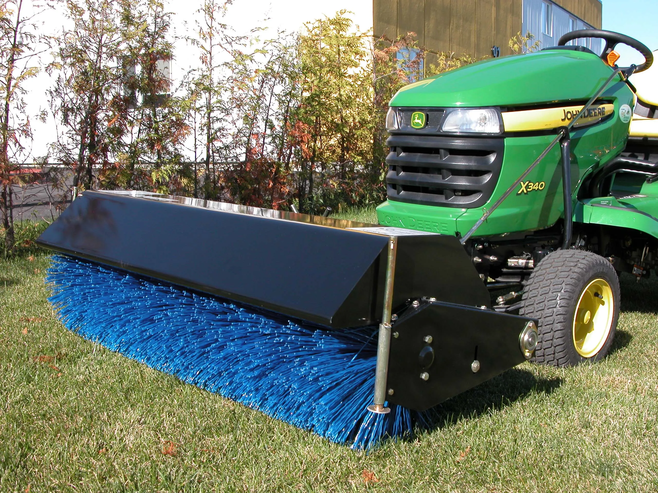 Bercomac 48" Rotary Broom For Lawn & Garden Tractors | 13-28HP | For Tractors
