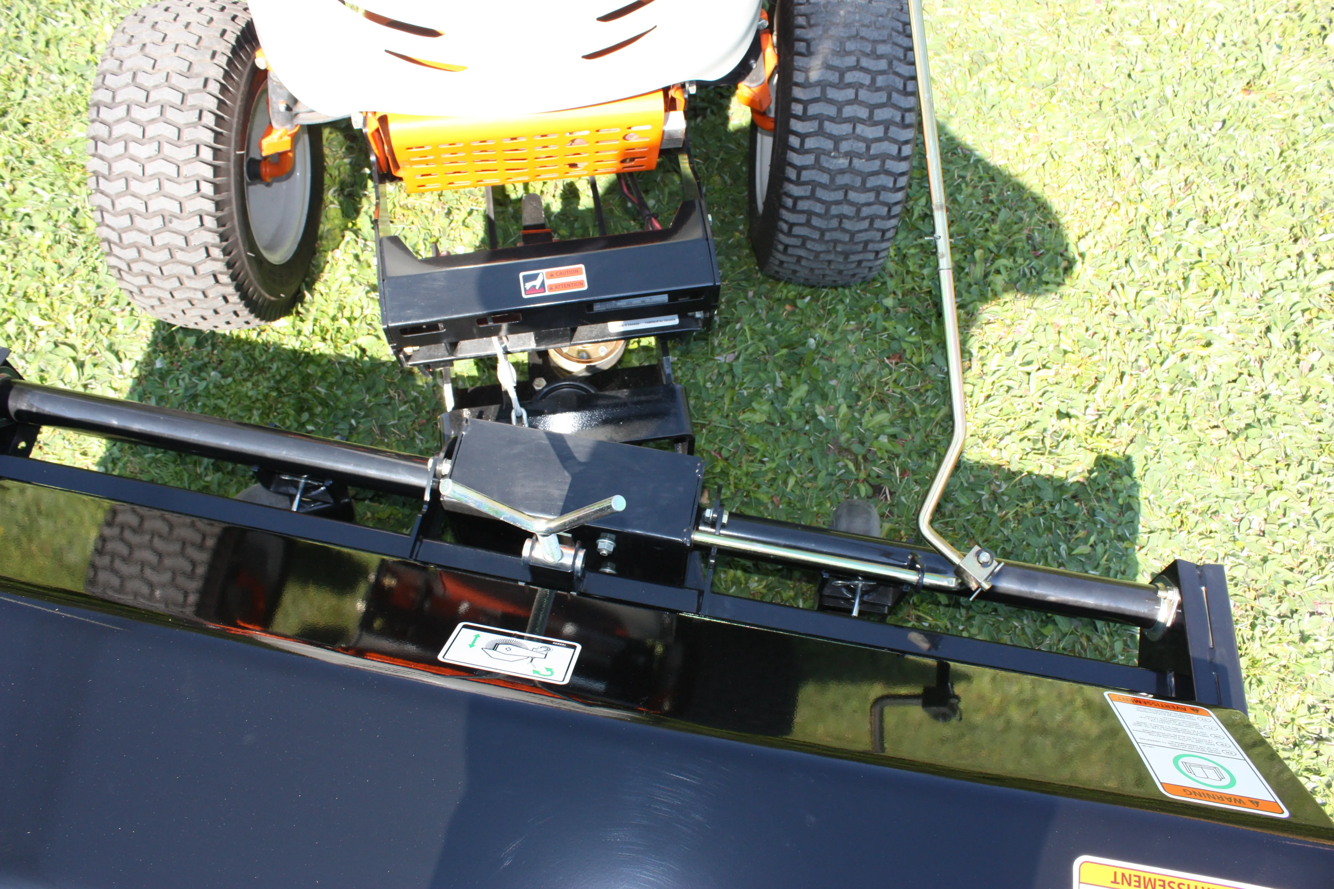Bercomac 48" Rotary Broom For Lawn & Garden Tractors | 13-28HP | For Tractors