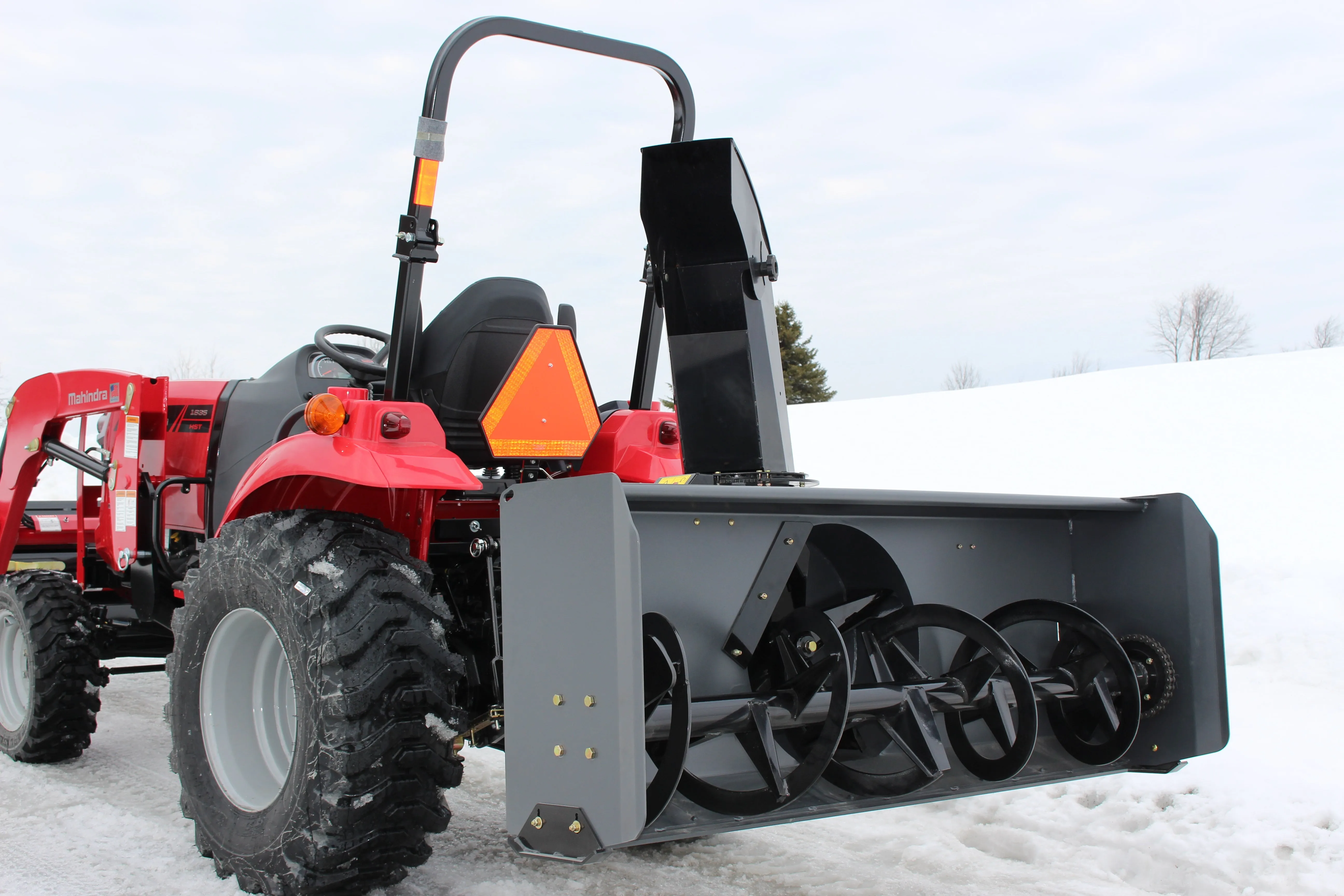 Bercomac 72" 3 Point Hitch Berco Snowblower For Compact & Agricultural Tractor