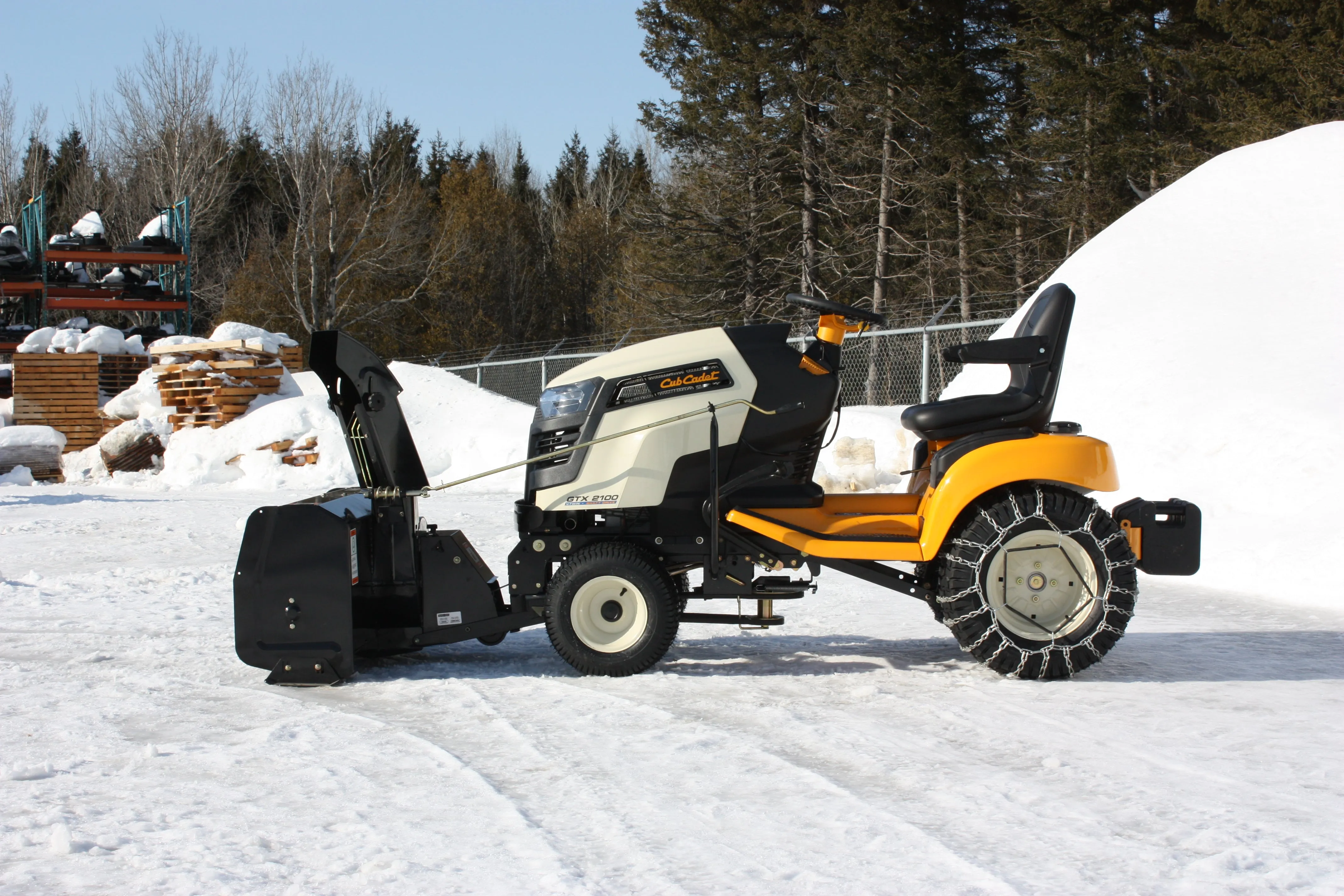 Bercomac Snowblower Berco 48" Northeast | 16 to 28HP | For Tractor & Lawn Mower