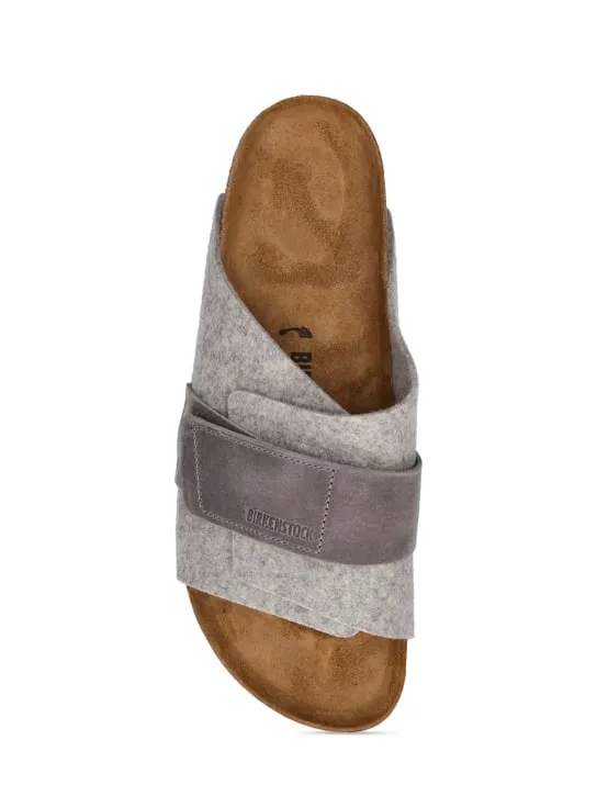 BIRKENSTOCK   Kyoto wool felt sandals 