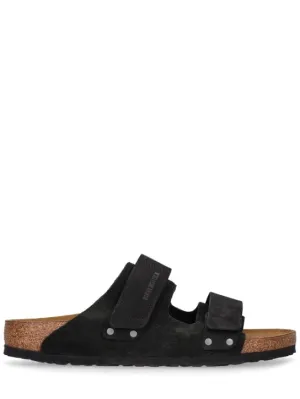 BIRKENSTOCK   Uji suede sandals 