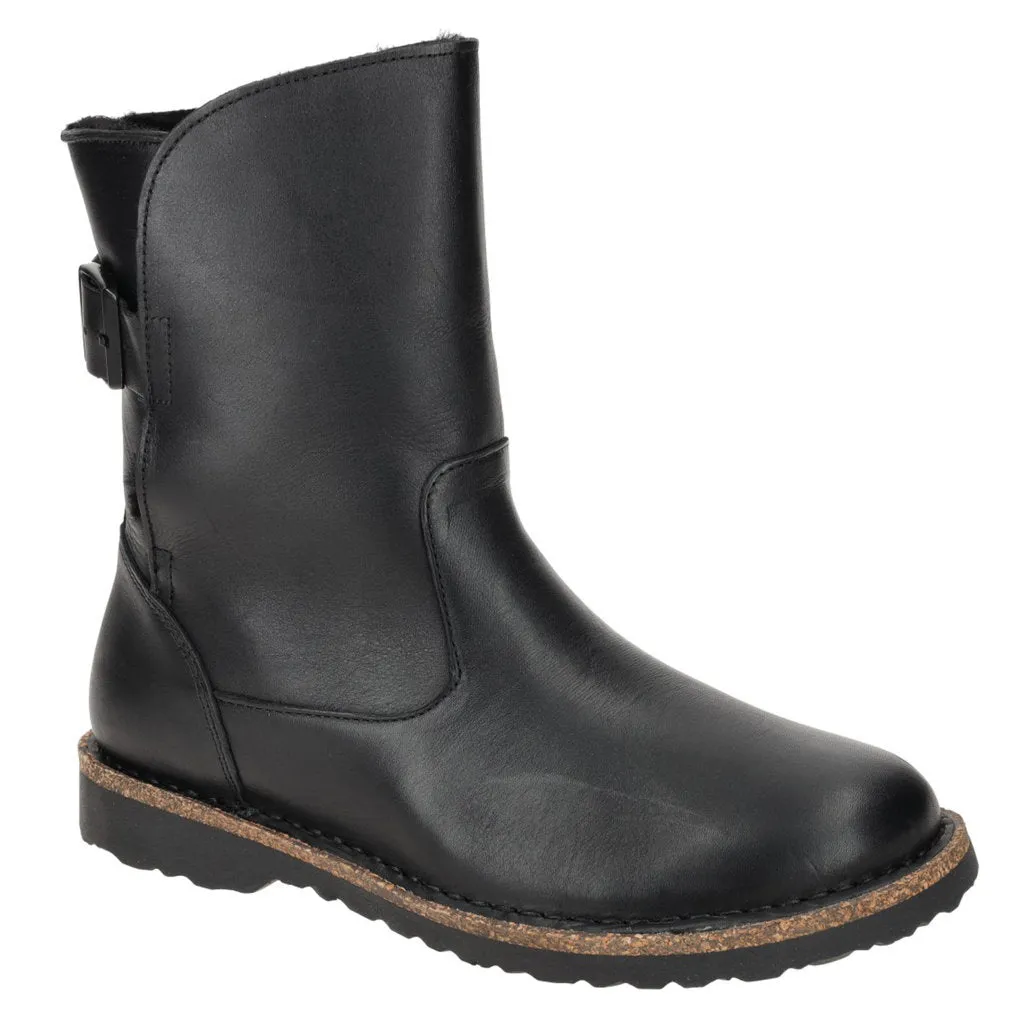 Birkenstock Uppsala Shearling Natural Leather Unisex Mid Calf Boots