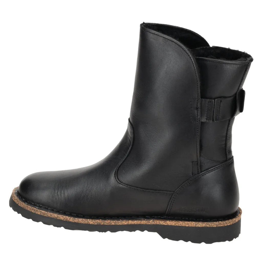 Birkenstock Uppsala Shearling Natural Leather Unisex Mid Calf Boots