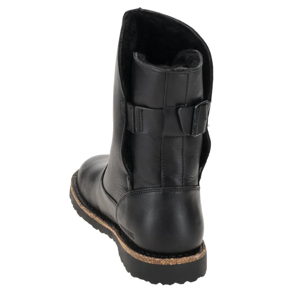 Birkenstock Uppsala Shearling Natural Leather Unisex Mid Calf Boots