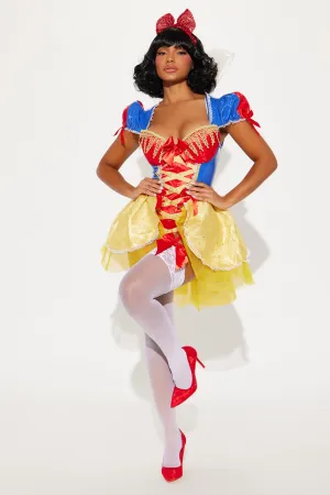 Bite Of The Apple Princess 4 Piece Costume Set - Multi Color