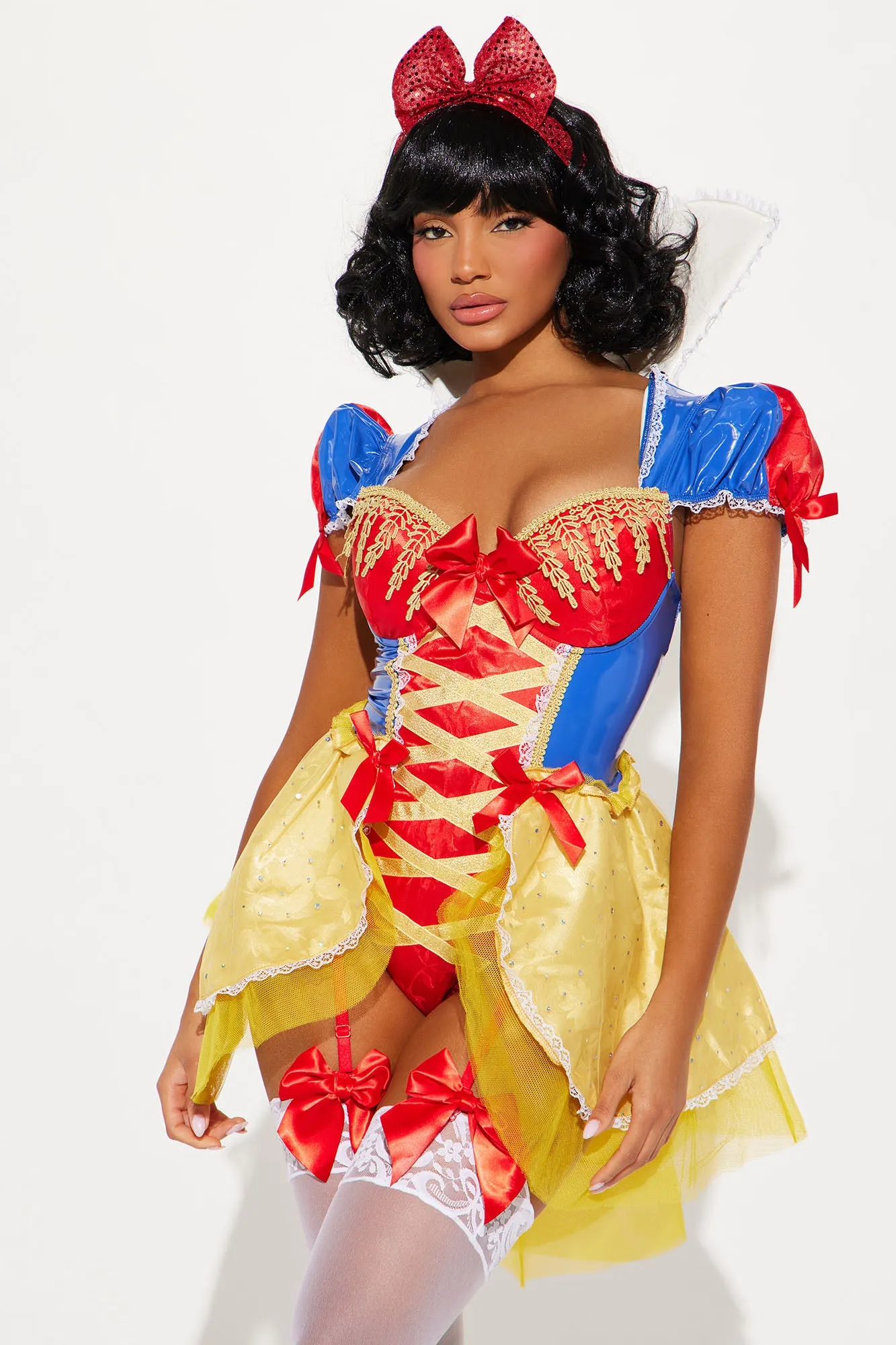 Bite Of The Apple Princess 4 Piece Costume Set - Multi Color