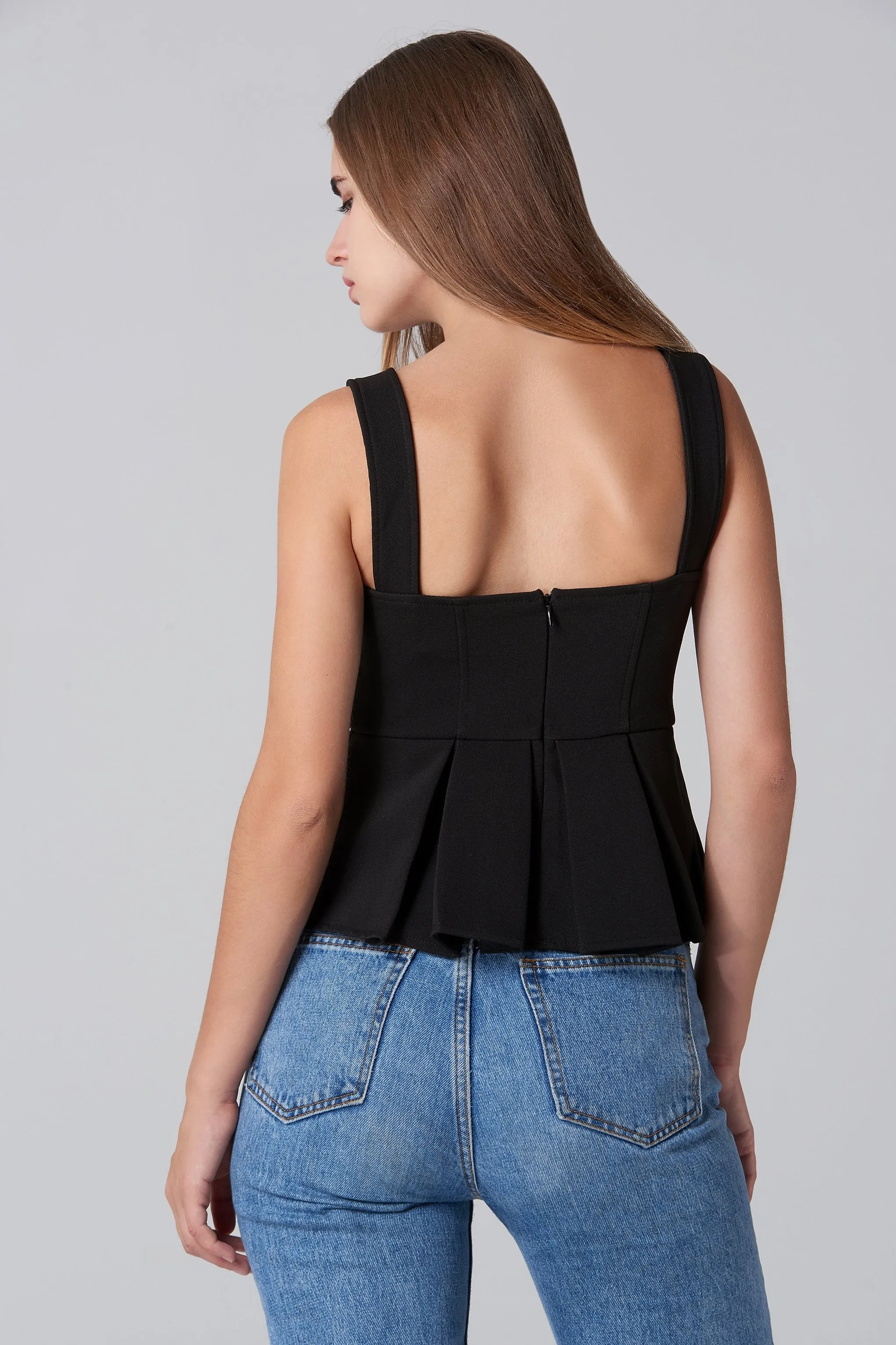 Black Jewel Gladiator Top