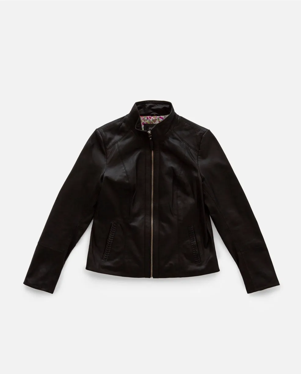 Black Urban Leather Jacket
