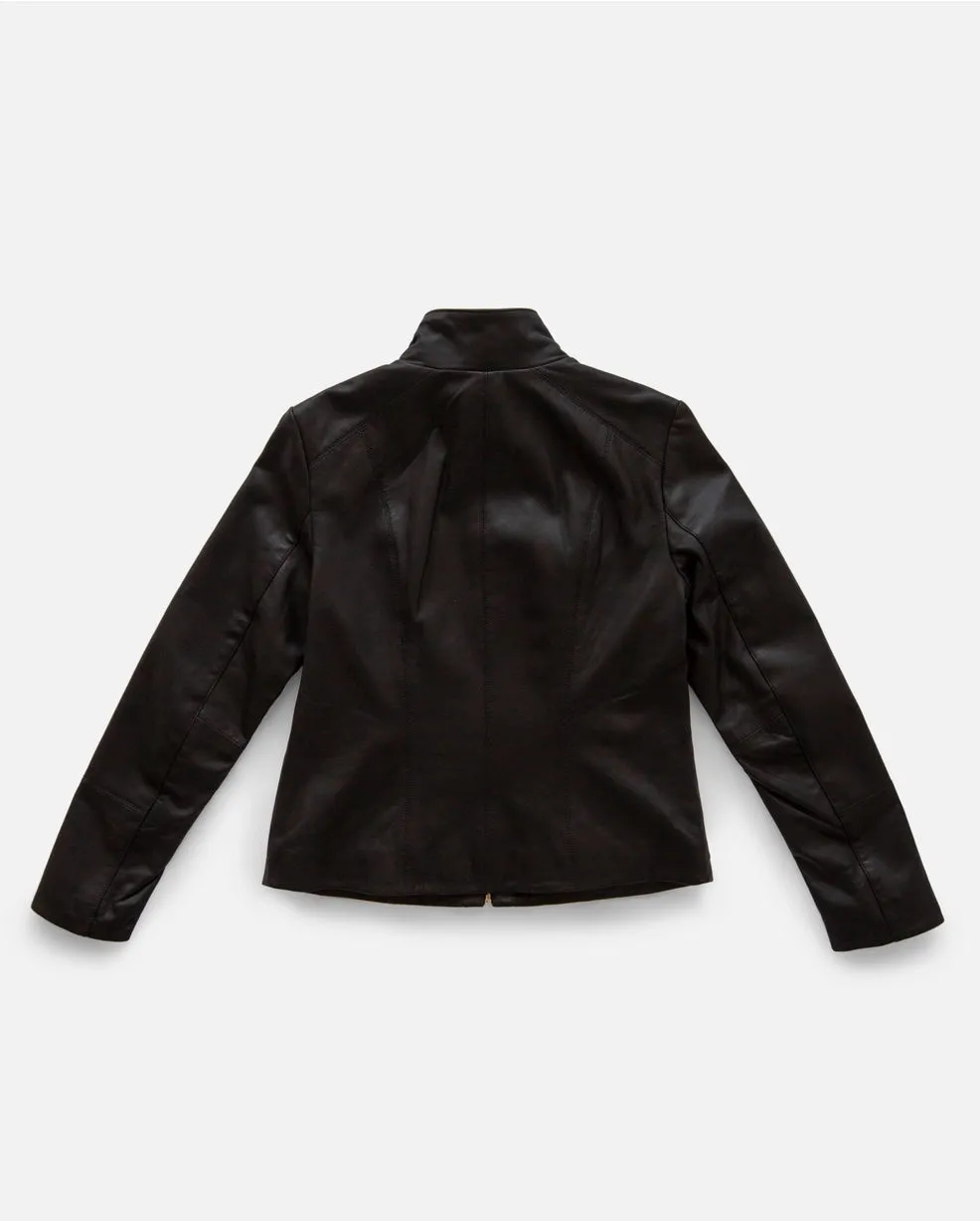 Black Urban Leather Jacket