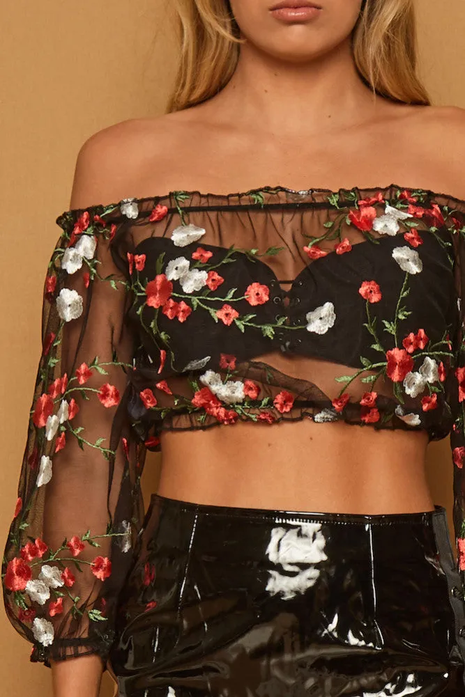 Bohemia Top Black