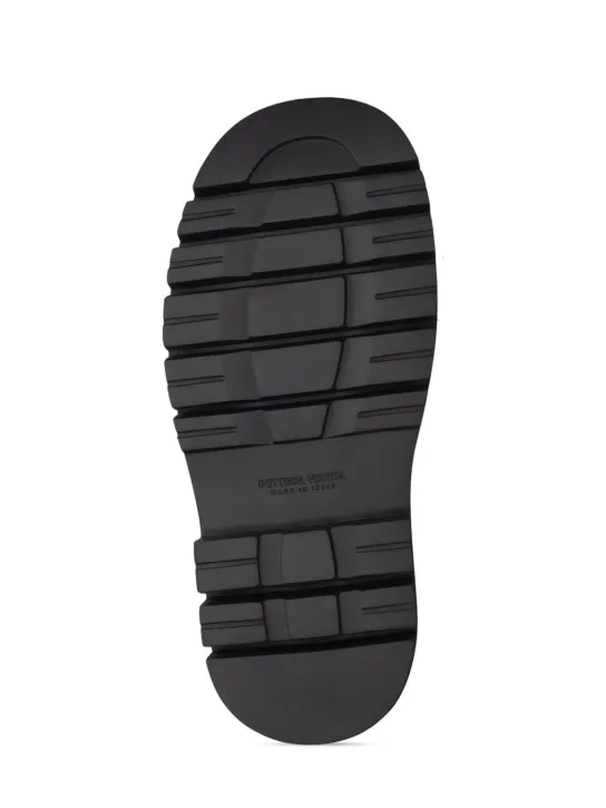 Bottega Veneta   55mm Lug strap leather sandals 