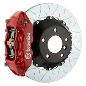 Brembo 20  Gladiator Rear GT BBK 4 Piston Cast 380x28 2pc Rotor Slotted Type-3-Red